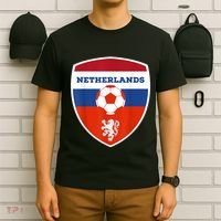 Netherlands Soccer Jersey Gift Netherlands Football Fans T-Shirt thumb 6