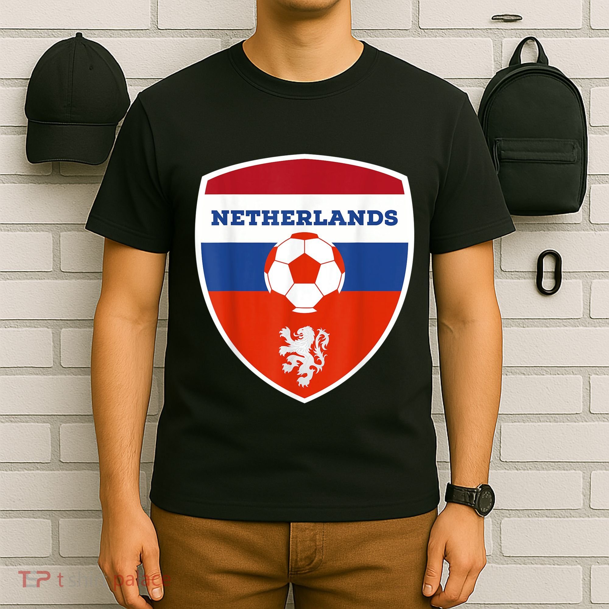 Netherlands Soccer Jersey Gift Netherlands Football Fans T-Shirt