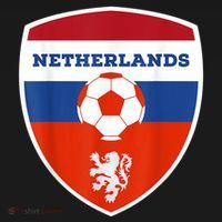 Netherlands Soccer Jersey Gift Netherlands Football Fans T-Shirt thumb 7
