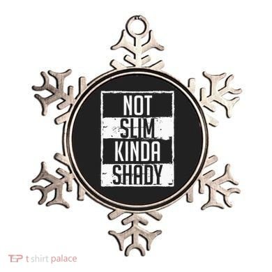 Not Slim Kinda Shady Chubby Gym Design Ornament