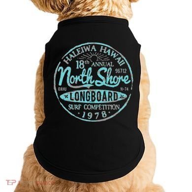 North Shore Long Board Surf Doggie Tank