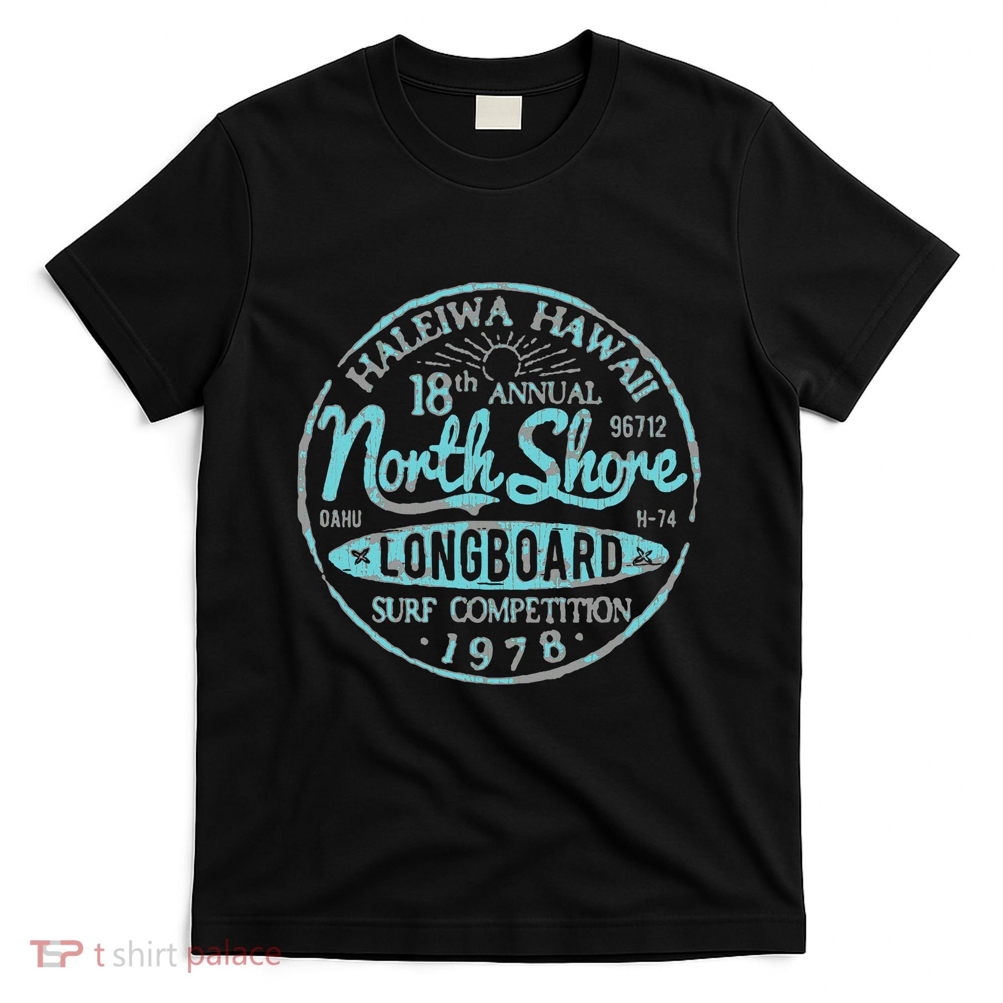 North Shore Long Board Surf T-Shirt