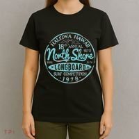 North Shore Long Board Surf T-Shirt thumb 4