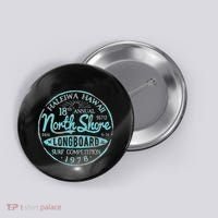 North Shore Long Board Surf Button thumb 0