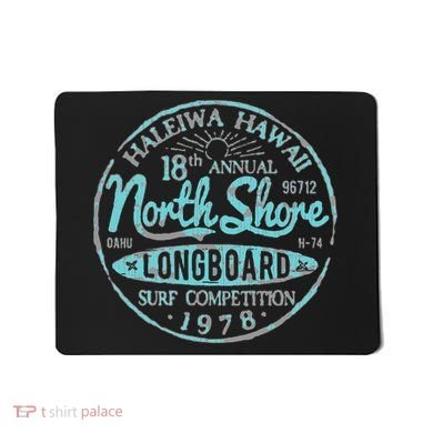 North Shore Long Board Surf Mousepad