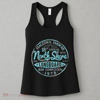 North Shore Long Board Surf Women's Tank Top thumb 3