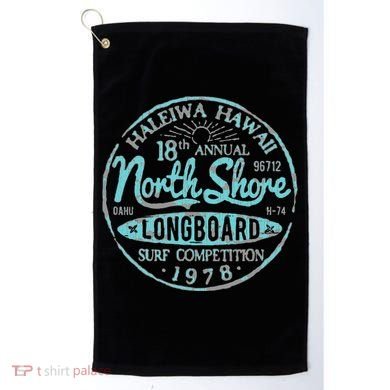 North Shore Long Board Surf Golf Towel