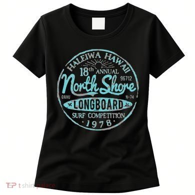 North Shore Long Board Surf Women's T-Shirt