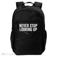 Never Stop Looking Up Space Constellation Amateur Astronomy Stargazing Astronomy Backpack thumb 0