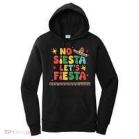 No Siesta Lets Fiesta Funny Cinco De Mayo Mexican Women's Hoodie thumb 0