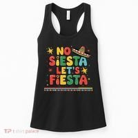 No Siesta Lets Fiesta Funny Cinco De Mayo Mexican Women's Tank Top thumb 0