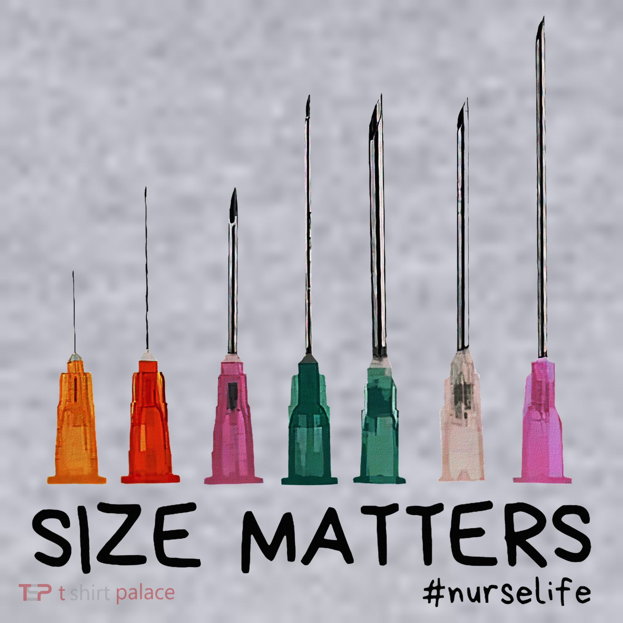 Needle Size Matters Funny Nursing Cna Nurse Life Women's Sweatshirt