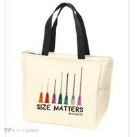 Needle Size Matters Funny Nursing Cna Nurse Life Tote Bag thumb 3