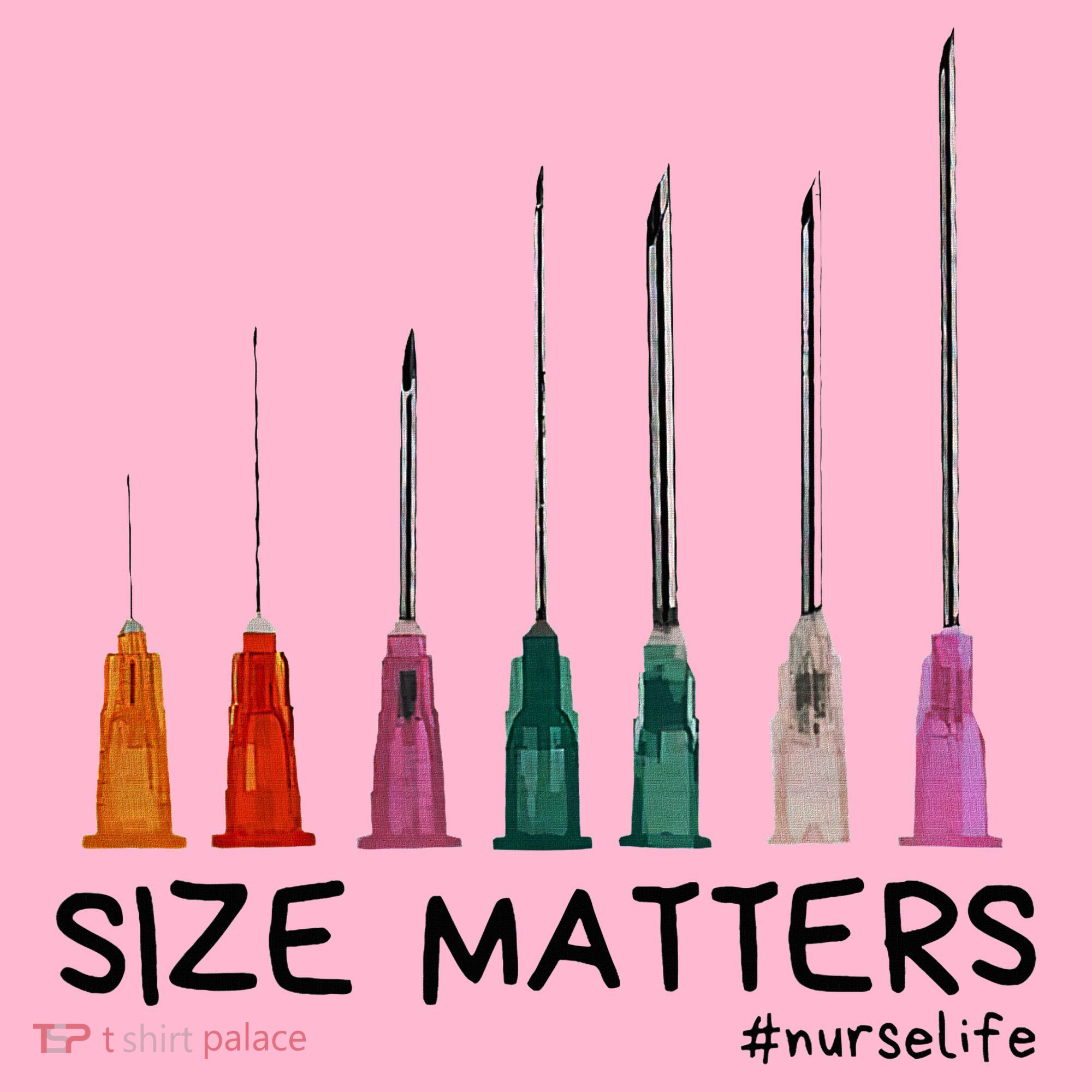 Needle Size Matters Funny Nursing Cna Nurse Life Coaster