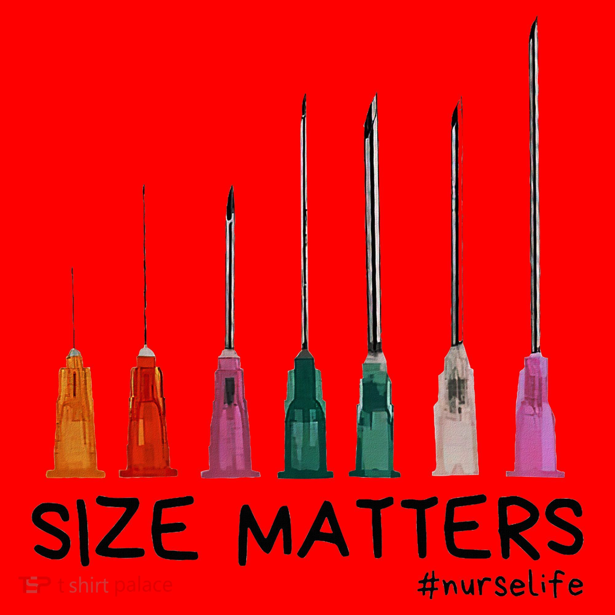 Needle Size Matters Funny Nursing Cna Nurse Life Santa Hat