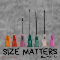 Needle Size Matters Funny Nursing Cna Nurse Life Toddler Hoodie thumb 2