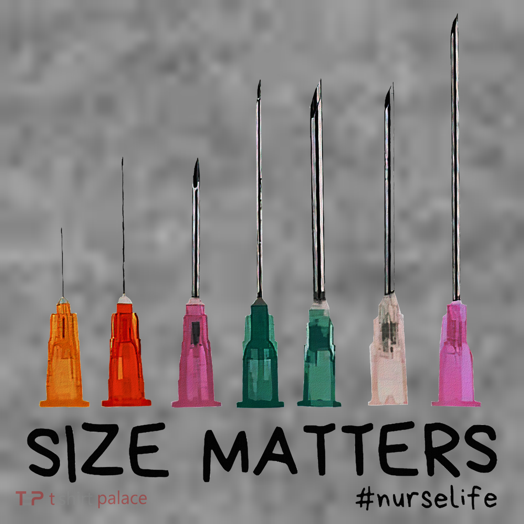 Needle Size Matters Funny Nursing Cna Nurse Life Toddler Hoodie