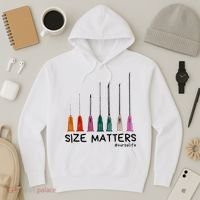 Needle Size Matters Funny Nursing Cna Nurse Life Hoodie thumb 3