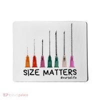 Needle Size Matters Funny Nursing Cna Nurse Life Mousepad thumb 0