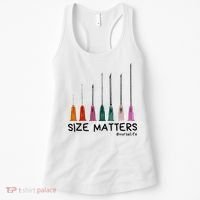 Needle Size Matters Funny Nursing Cna Nurse Life Women's Tank Top thumb 0