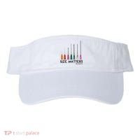 Needle Size Matters Funny Nursing Cna Nurse Life Visor thumb 0