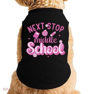 Next Stop Middle School Graduation Doggie Tank