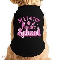 Next Stop Middle School Graduation Doggie Tank thumb 0