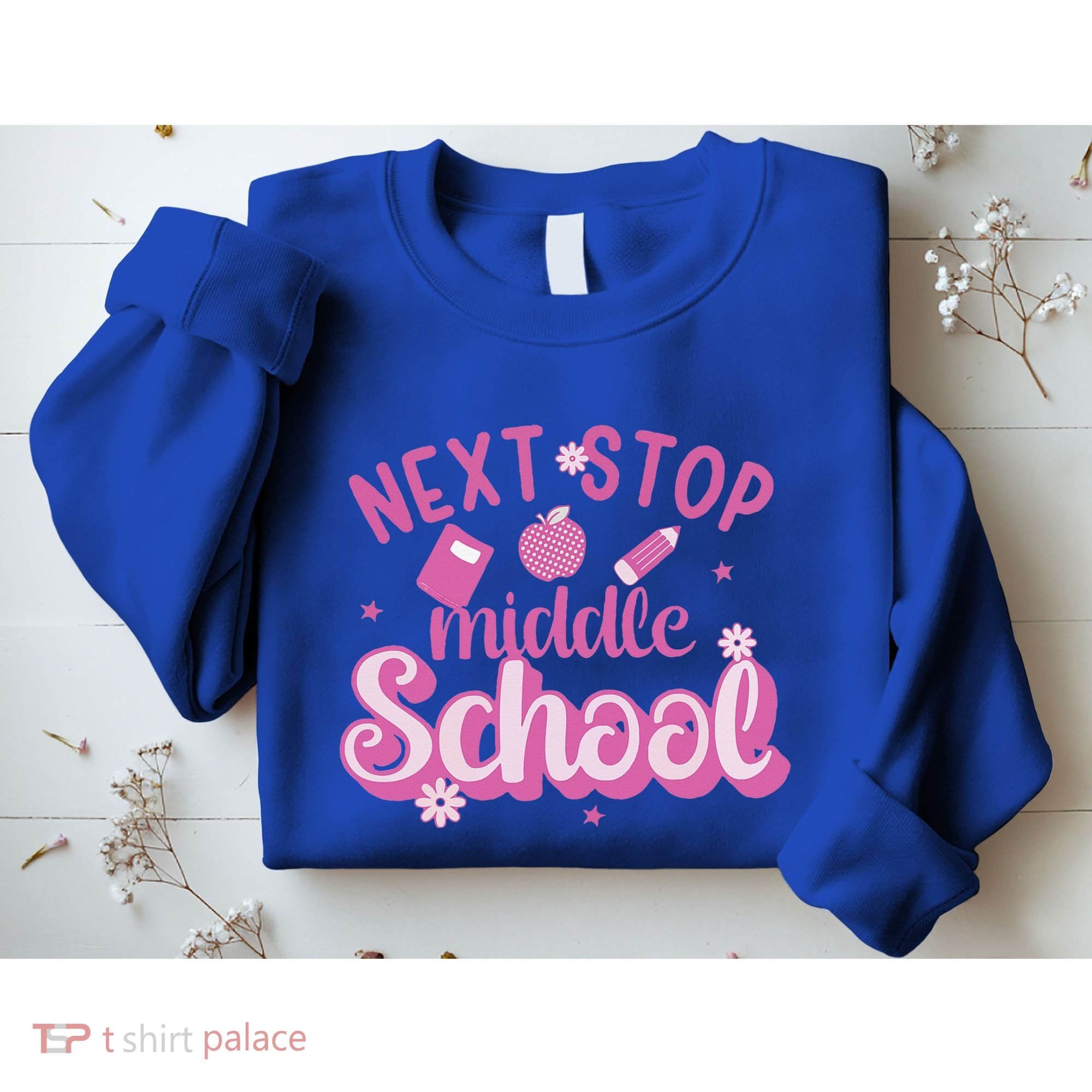 Next Stop Middle School Graduation Sweatshirt