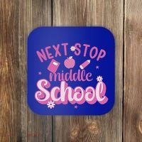 Next Stop Middle School Graduation Coaster thumb 0