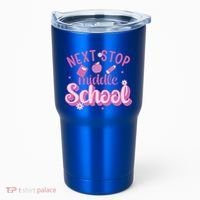 Next Stop Middle School Graduation Tumbler thumb 0