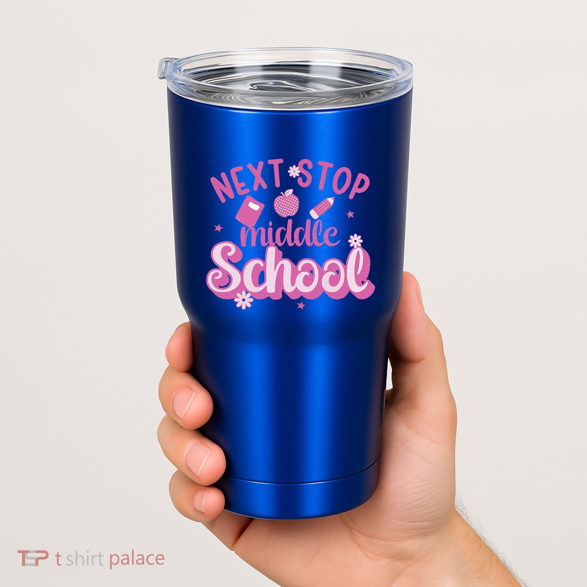 Next Stop Middle School Graduation Tumbler