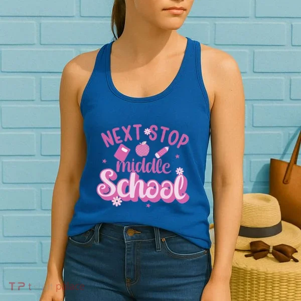 Next Stop Middle School Graduation Women's Tank Top