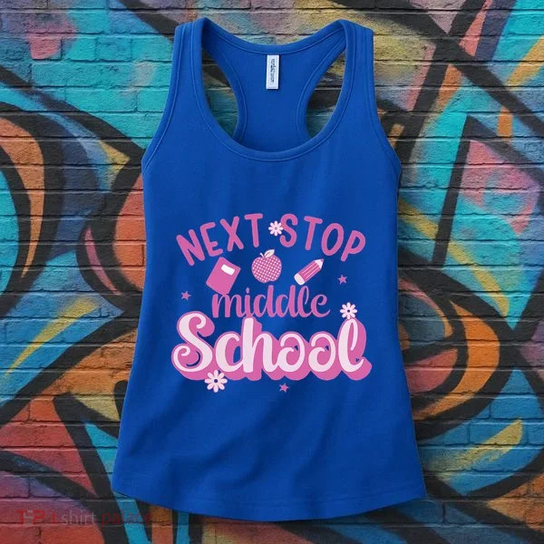 Next Stop Middle School Graduation Women's Tank Top