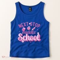 Next Stop Middle School Graduation Tank Top thumb 2
