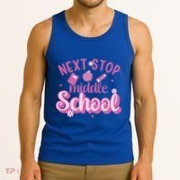 Next Stop Middle School Graduation Tank Top thumb 3