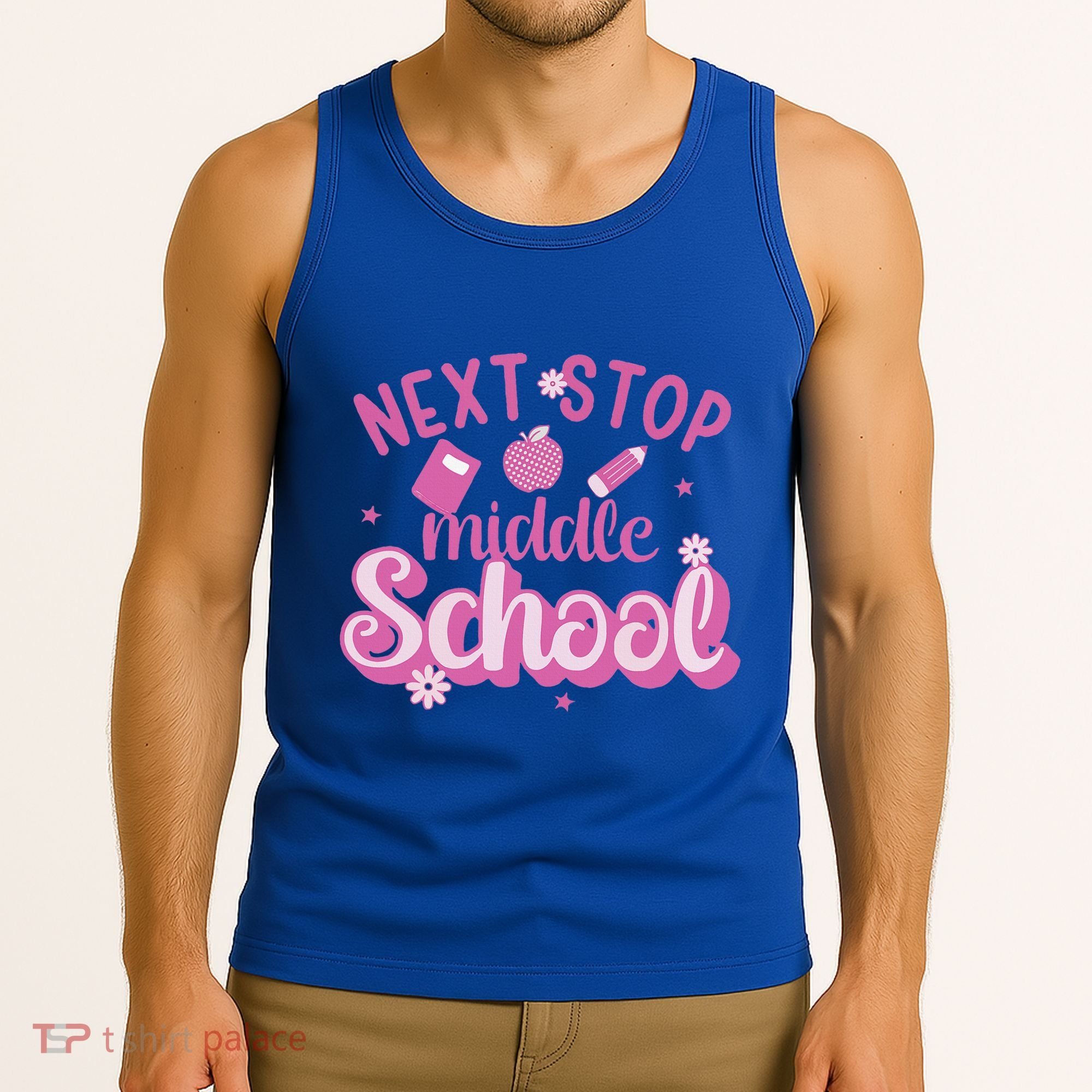 Next Stop Middle School Graduation Tank Top