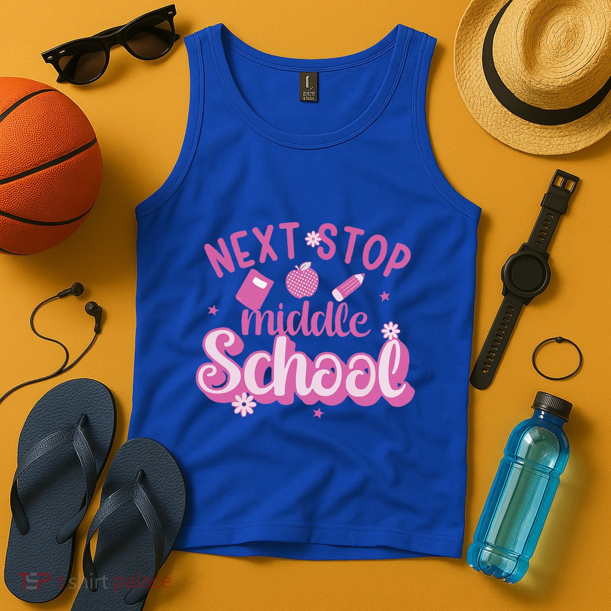 Next Stop Middle School Graduation Tank Top