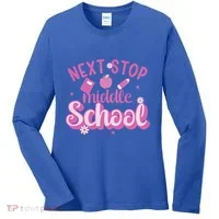Next Stop Middle School Graduation Women's Long Sleeve Shirt thumb 0