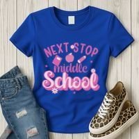 Next Stop Middle School Graduation Women's T-Shirt thumb 3