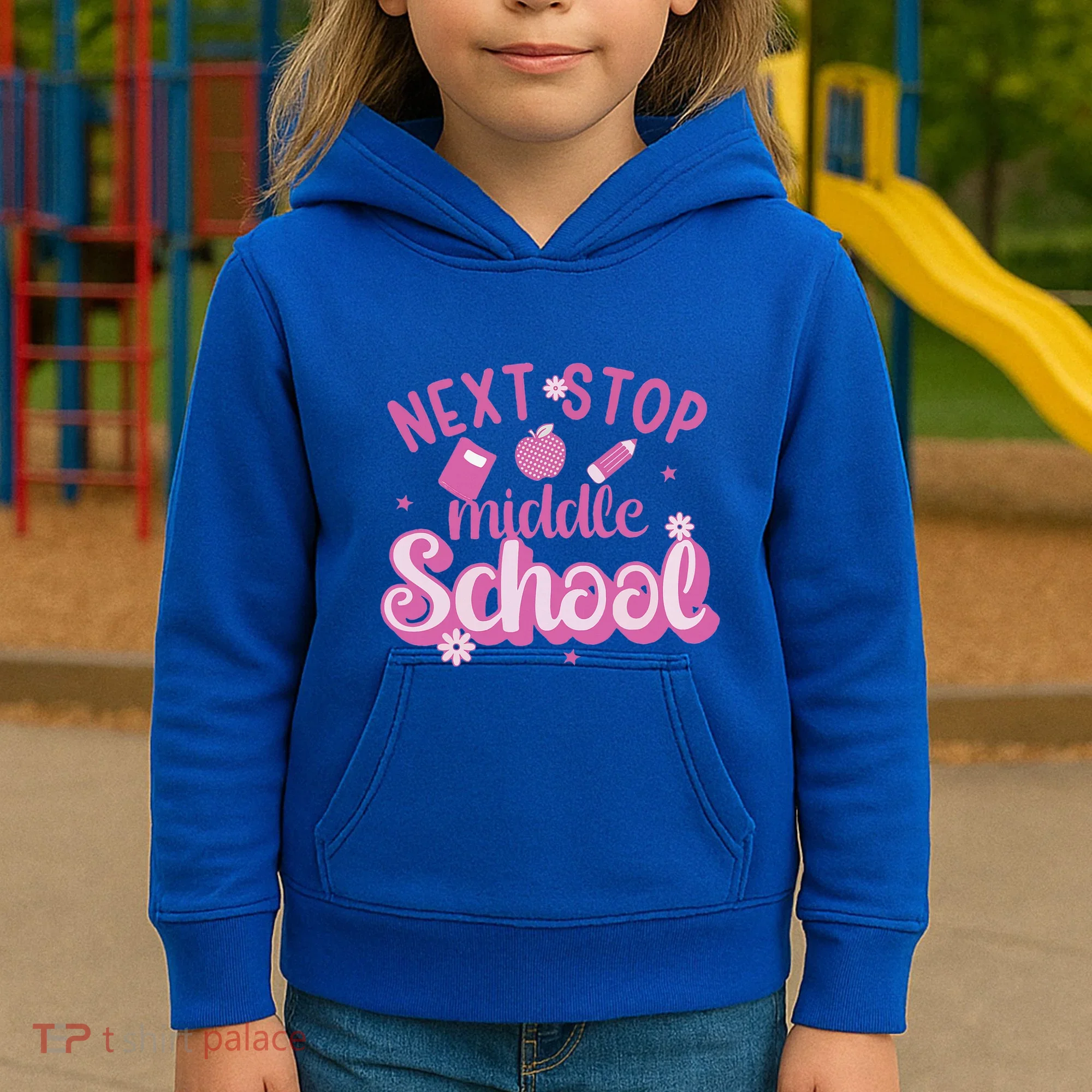 Next Stop Middle School Graduation Kids Hoodie
