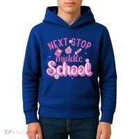 Next Stop Middle School Graduation Kids Hoodie thumb 4