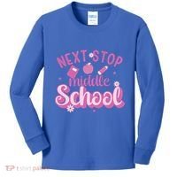 Next Stop Middle School Graduation Kids Long Sleeve Shirt thumb 0