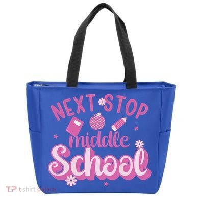 Next Stop Middle School Graduation Tote Bag