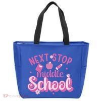 Next Stop Middle School Graduation Tote Bag thumb 0