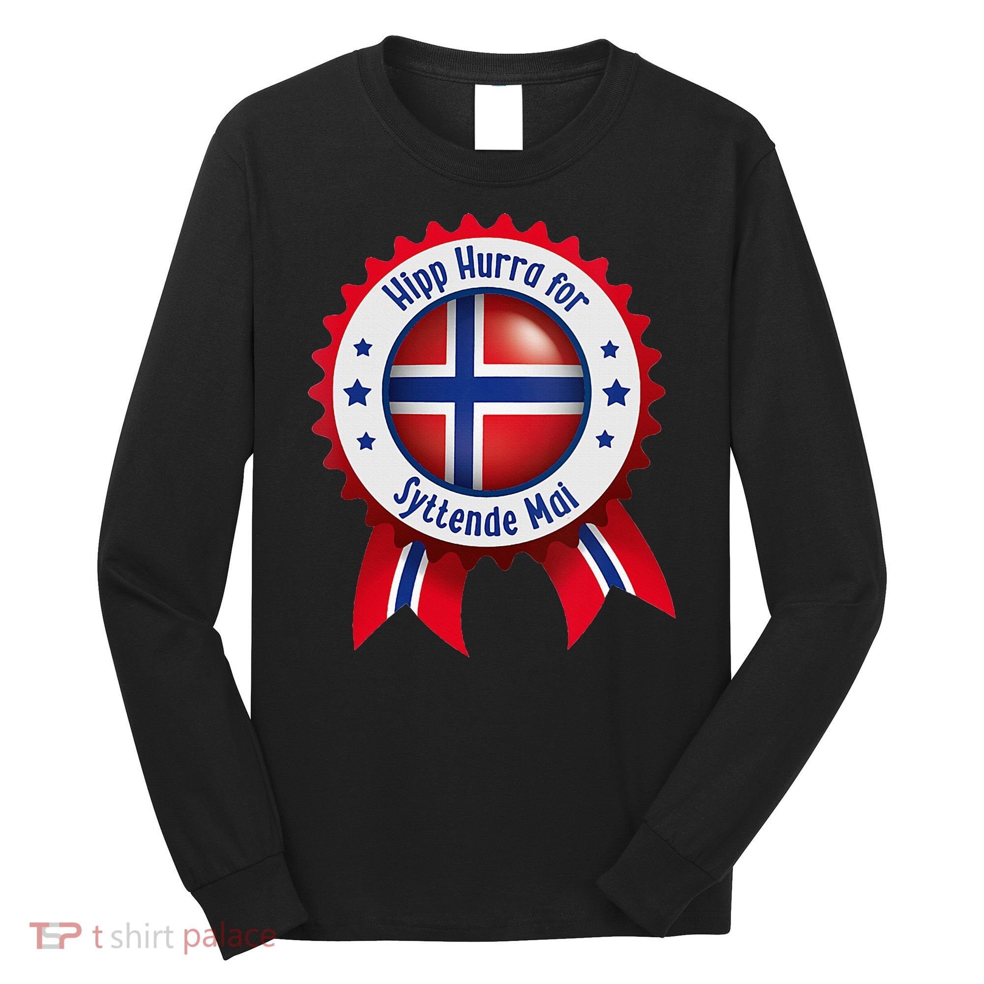Norwegian Syttende Mai Celebration Long Sleeve Shirt