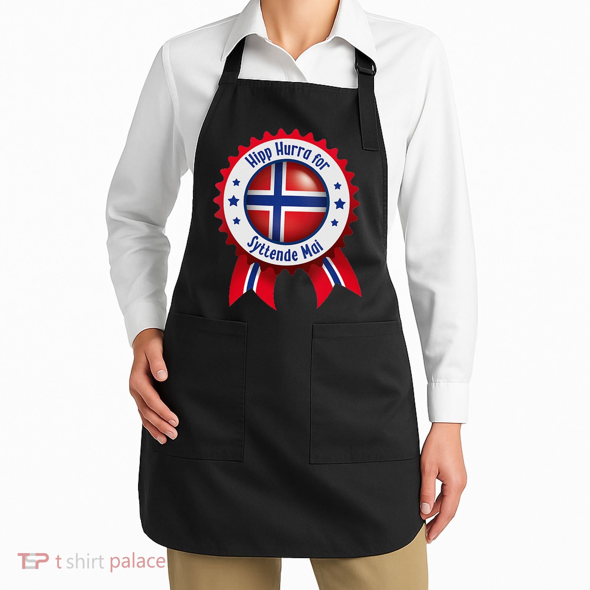 Norwegian Syttende Mai Celebration Apron