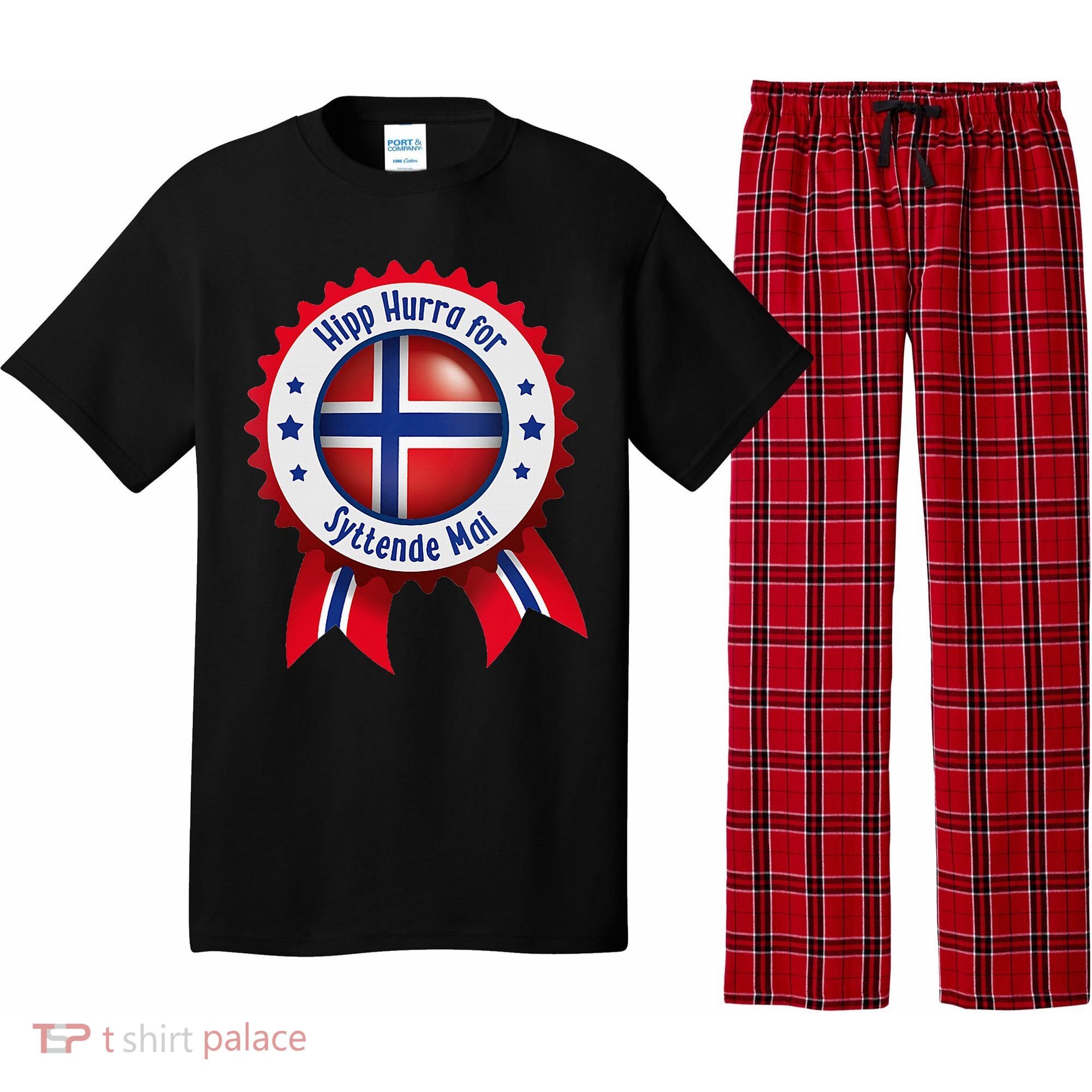 Norwegian Syttende Mai Celebration Pajama Set