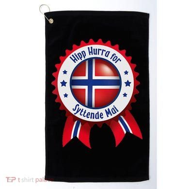 Norwegian Syttende Mai Celebration Golf Towel