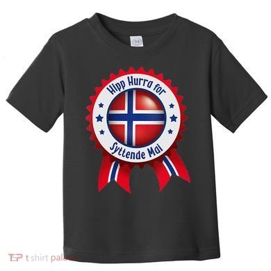 Norwegian Syttende Mai Celebration Toddler T-Shirt