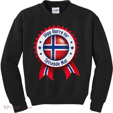 Norwegian Syttende Mai Celebration Kids Sweatshirt